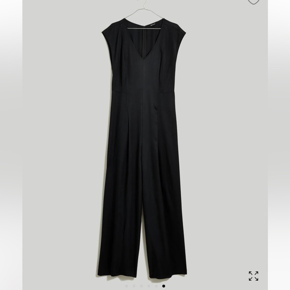 Madewell Size 12 Jumpsuit in Black - Picture 15 of 16